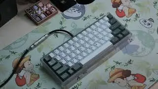 TGR x Singa Unikorn R2.1 - UHMWPE H1s On Brass Typing Sounds
