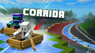 The World of Minecraft Boat Racing