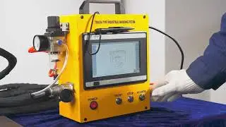Pneumatic marking machine demo video