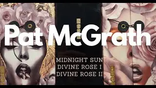 Палетки теней от Pat McGrath - MIDNIGHT SUN, DIVINE ROSE I, DIVINE ROSE II - отзыв, свотчи