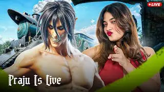 🔴RANK PUSH WITH SUBS - DAY 15 | BGMI LIVE with GIRL GAMER 💛