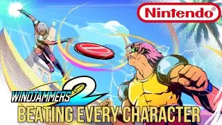 Windjammers 2 Gameplay - Nintendo Switch | Versus Mode Gameplay