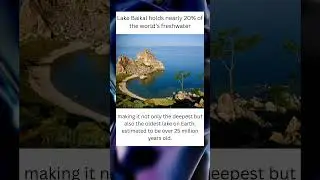 Lake Baikal: The Oldest and Deepest Lake on Earth 🌊 #shorts