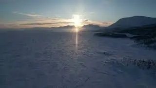 Winter in Swedish Lapland