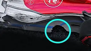 Floor & Sidepod damage was already in F1 2018