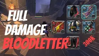 ALBION ONLINE | FULL DAMAGE BLOODLETTER | CORRUPTED DUNGEONS