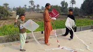Basant In Punjab | Flying Kites | Pakistan Village Life
