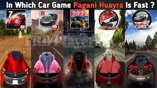 Pagani Huayra - The Ultimate Speed Comparison