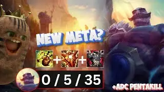 Sa fie Braum noul main? Cartofu pe lol (Pentakill la final)
