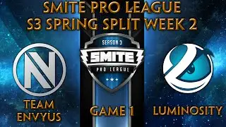 SPL S3 Spring: Week 2 - Team EnVyUs vs. Luminosity (Game 1)
