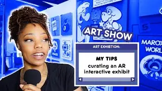 How to Curate an AR Art Exhibition - Election Cyclorama 2024 | Maroxby