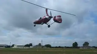 gyrocopter short field takeoff