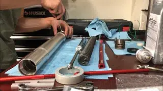 Inverted Sport Bike Fork Seals and Bushings Replacement