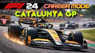 EA Sports F1 24 - Catalunya GP Career Mode Race Gameplay