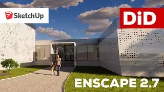 SU15. Enscape 2.7 - silnik renderujący real-time do SketchUp 2020