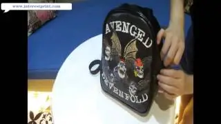 InterestPrint School Backpack Model 1601 #printondemand #custombackpack
