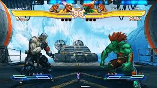 Bryan & Jack X vs Blanka & Cody  (Hardest) - Street Fighter X Tekken