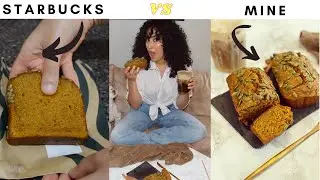 Professional Pastry Chef Recreates YOUR Starbucks order: Pumpkin Cream Cold Brew & Pumpkin Bread
