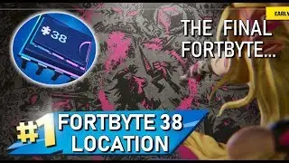 Fortnite Fortbyte #38 Location - Accessible with the Vendetta outfit at Northern most Sky Platform.