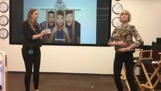 Playing Baby Shower Charades with Chelsea Kane {Riley Perrin} of Baby Daddy!