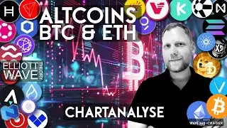 Krypto Analyse - Bitcoin (BTC), Ethereum (ETH), Doge, Dot, Atom, Ftm,  Xrp, Ada, Naka uvm l Wave360