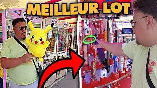 ON A GAGNÉ UN GROS LOT A LA FETE FORAINE DE PARIS (et une peluche pikachu)