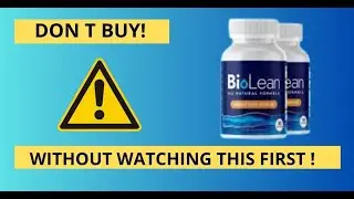 BioLean   BIOLEAN REVIEW ⚠️🚨ALERT!!🚨⚠️ BioLean Reviews  Honest Review BioLean