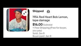 Sales - Vintage Sports Cards on eBay - January 8, 2026