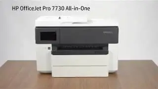 HP Officejet 7730 (A3) Wide Format (Y0S19A) Printer Unboxing
