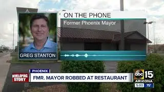 Former mayor Greg Stanton robbed by man with hatchet in Phoenix