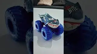 HOT WHEELS #тралалело тралала#акула # Monster  truck #игрушка # коллекция 