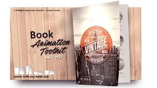 After Effects Book Flip Animation Toolkit 4K HOT 2019