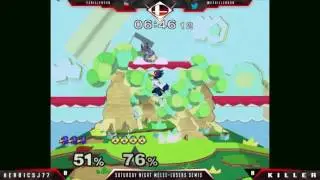 Saturday Night Melee Losers Semis   Heroicsj77 Falco vs Killer Sheik   4K60fps