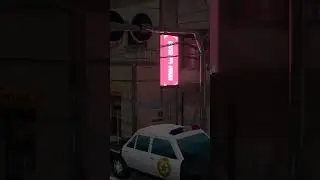 PS1 Style Dark Street | Made in Blender