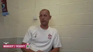 Manager Interview - CPD Bae Colwyn vs Flint Town Utd Pre Season Friendly - 23rd July 2022