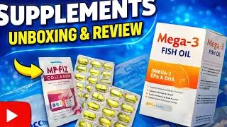 Mega-3 Fish Oil Capsules Review | Perfect Omega-3 Quantity?@MPCHealth_official #viral #productreview