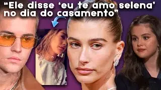 Justin Bieber IGNOROU Hailey Bieber pela SELENA GOMEZ e disse 'EU TE AMO SELENA' no casamento!