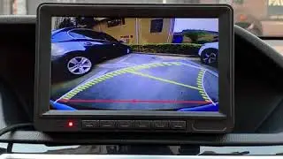 GreenYi 155 Degree HD 4089T Dynamic Trajectory Parking Line Rear View Reverse Backup Camera
