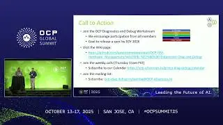 Introduction to OCP Diagnostics and Debug Workstream