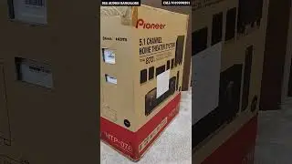 #pioneer  5.1 channel home theatre system model: HTP-076 brand new intrested ph:7019990291
