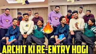 OMG🤯- Elvish Yadav Friend Archit Re-Entry In The 50 Show?Elvish Yadav Vs Samarth Jurel,Elvish Army