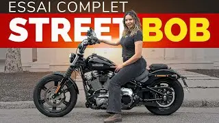 Essai Harley-Davidson Street Bob : Avis complet, avantages, inconv&eacute;nients et consommation
