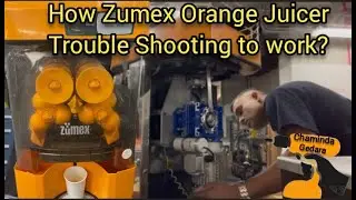 ZUMEX ORANGE JUICER/How Trouble Shooting work?