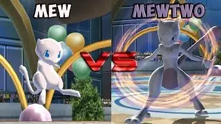 Pokemon battle revolution - Mew vs Mewtwo