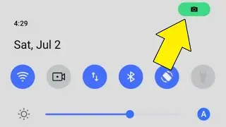 Camera | Camera Icon On Status Bar