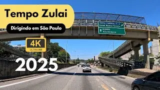 Dirigindo até o Templo Zulai, passando pelo Morumbi e pegando a Rodovia Raposo Tavares