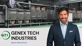 🔥 Apron Dryer / Band Dryer Machine | Industrial Continuous Dryer | FoodTechProjects.com