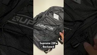 Supreme Backpack Black - 23FW