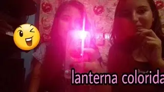 Como fazer lanterna colorida!