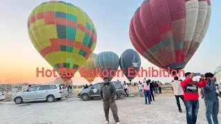 Hot Air Balloon Exhibition in Hyderabad | Parade Grounds &bull; Golf Course &bull; Gandipet Park #spain